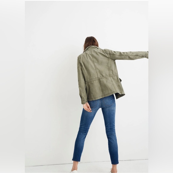 Madewell Passage Jacket in Desert Olive - Picture 2 of 16